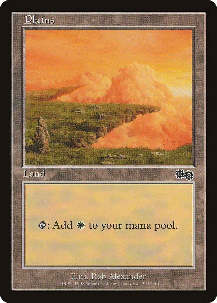 Plains (331) [Urza's Saga]-1