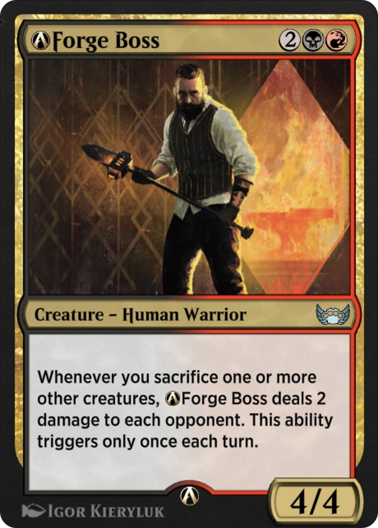 A-Forge Boss (SNC-A-189) - Streets of New Capenna-1