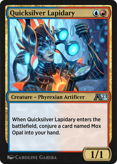 Quicksilver Lapidary (YONE-026) - Alchemy: Phyrexia-1