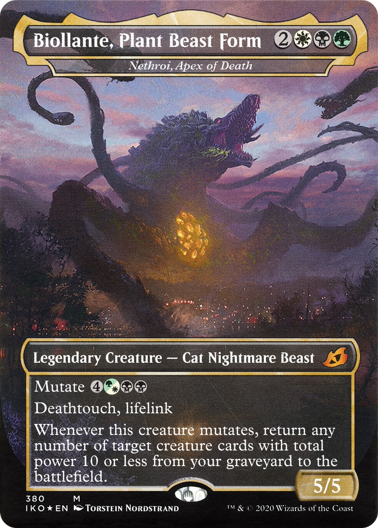 Nethroi, Apex of Death - Biollante, Plant Beast Form (Godzilla Series) [Ikoria: Lair of Behemoths]-1