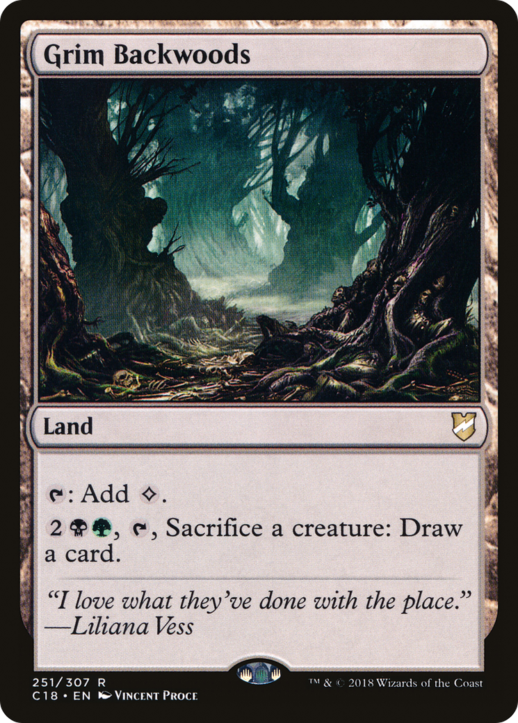 Grim Backwoods [Commander 2018]-1