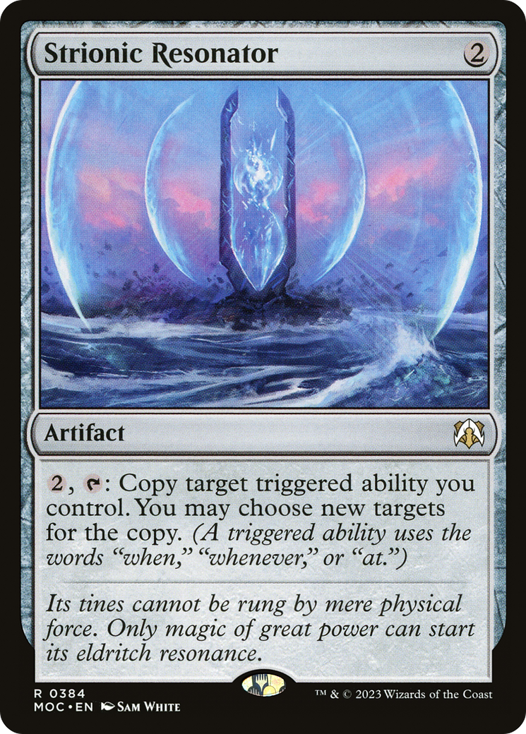Strionic Resonator [March of the Machine Commander]-1
