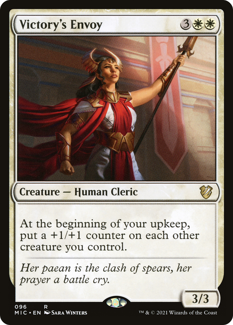 Victory's Envoy (MIC-096) - Midnight Hunt Commander-1