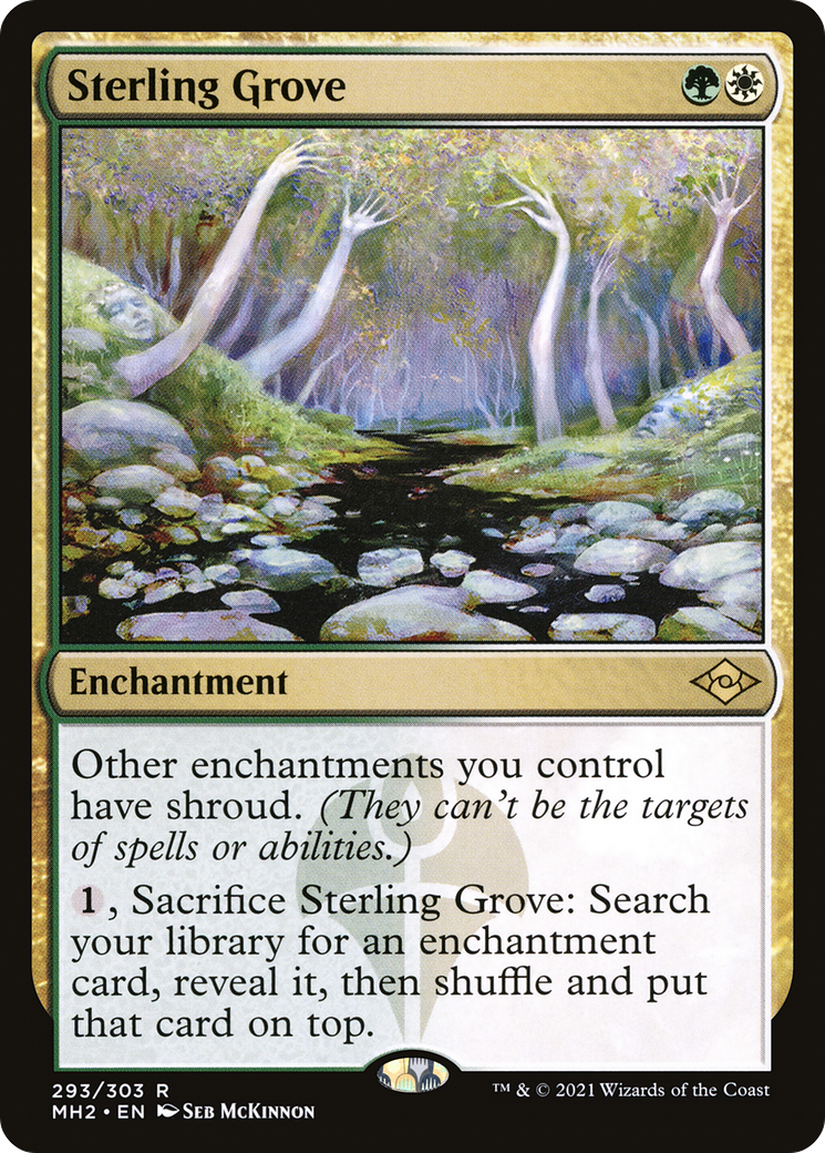 Sterling Grove (MH2-293) - Modern Horizons 2 Etched Foil-1