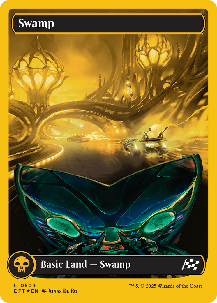 Swamp (0509) (First-Place Foil) [Aetherdrift]-1