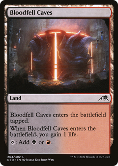 Bloodfell Caves [Kamigawa: Neon Dynasty]-1