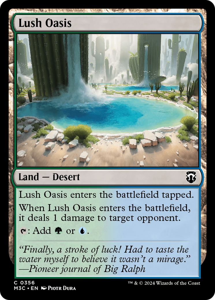 Lush Oasis [Modern Horizons 3 Commander]-1