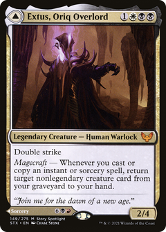 Extus, Oriq Overlord // Awaken the Blood Avatar [Strixhaven: School of Mages]-3
