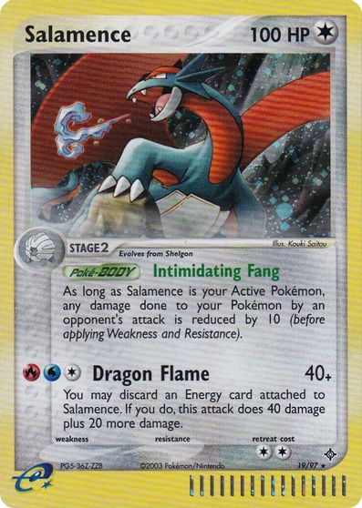 Salamence (19/97) (League Promo 2004) [League & Championship Cards]-1