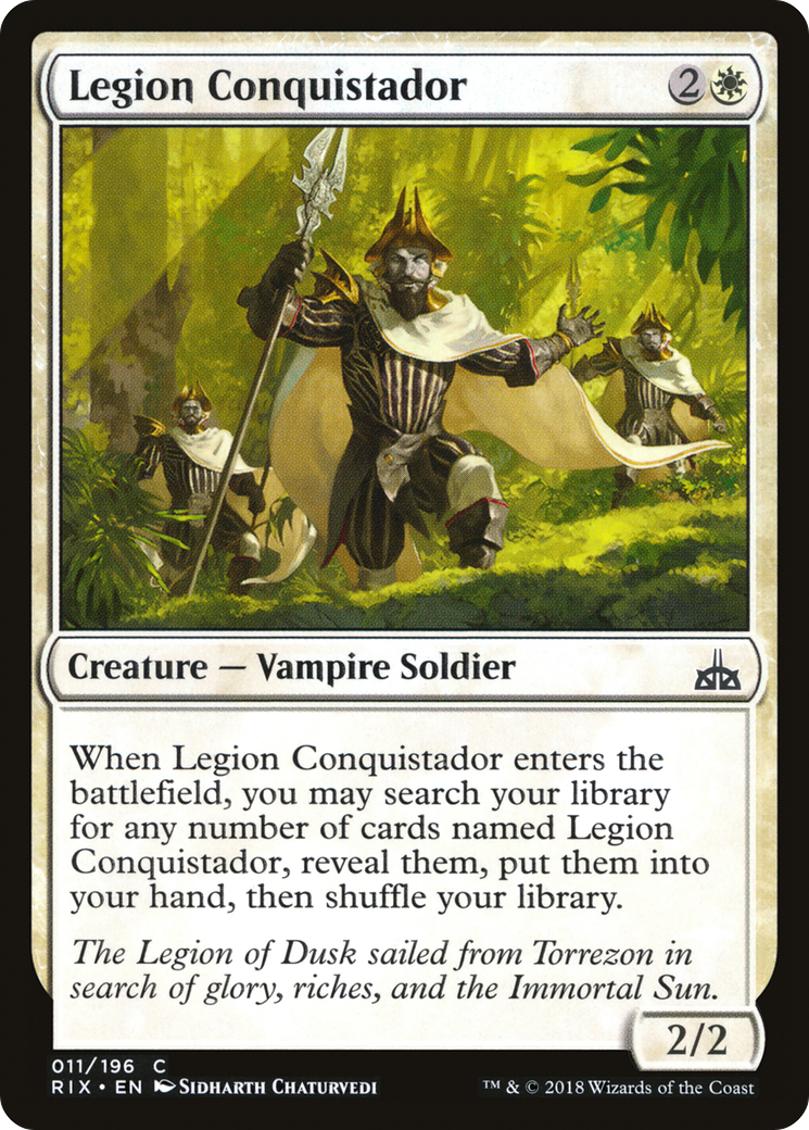 Legion Conquistador [Rivals of Ixalan]-1