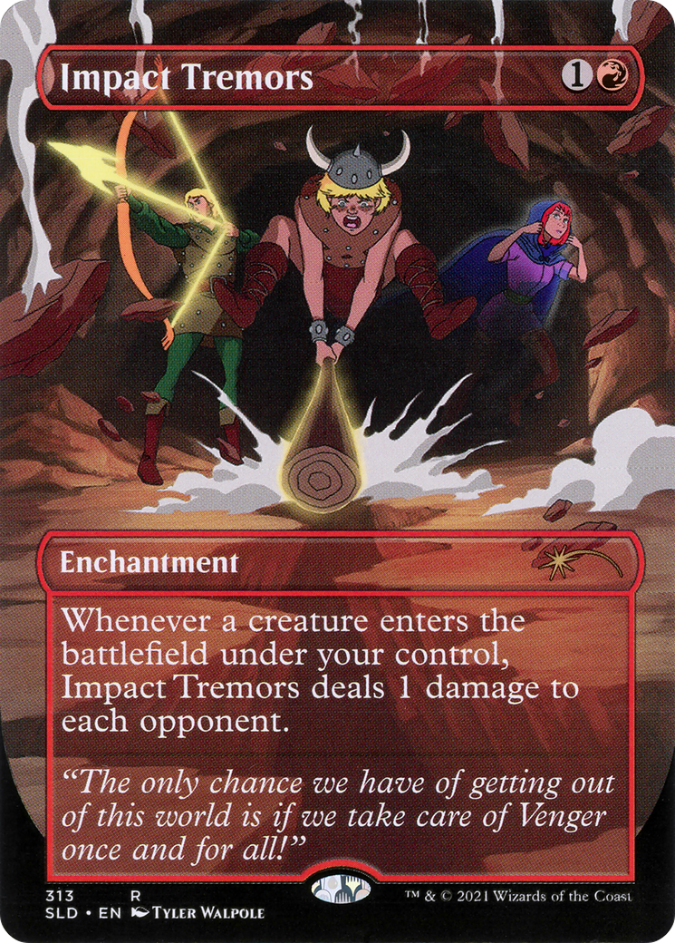 Impact Tremors (Borderless) [Secret Lair Drop Series]-1
