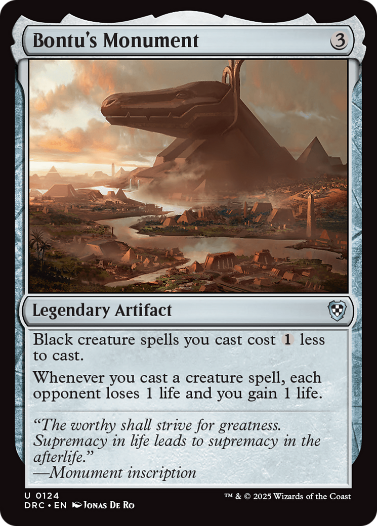 Bontu's Monument [Aetherdrift Commander]-1