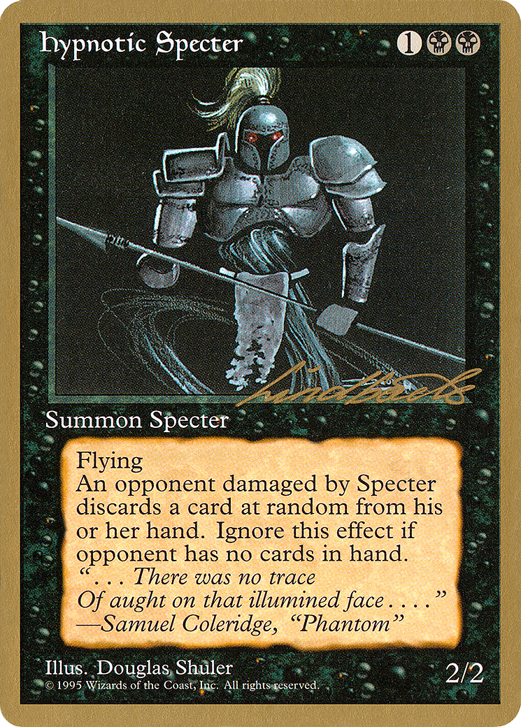 Hypnotic Specter (Leon Lindback) [Pro Tour Collector Set]-1