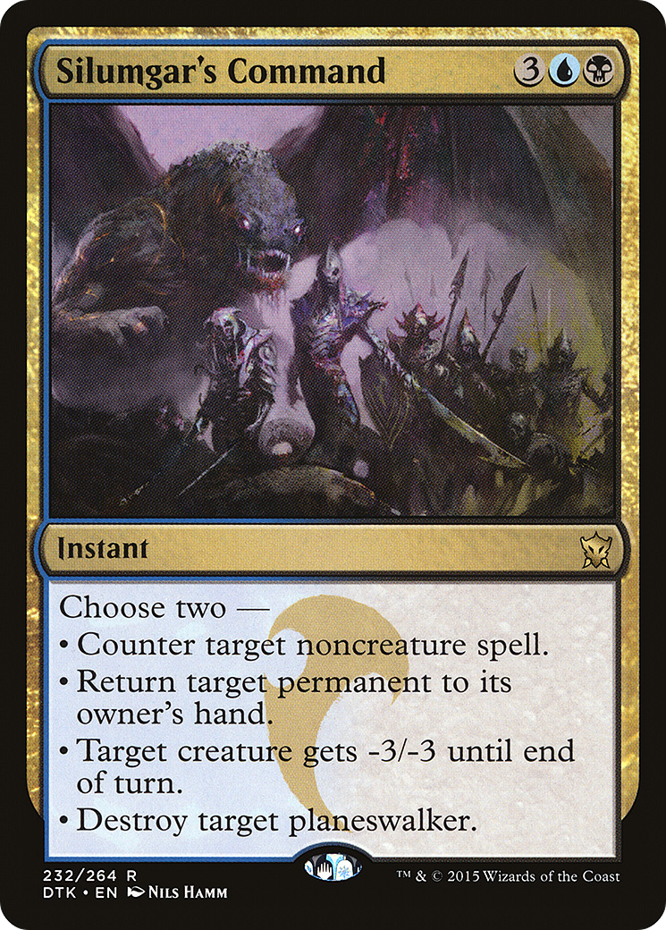 Silumgar's Command [Dragons of Tarkir]-1