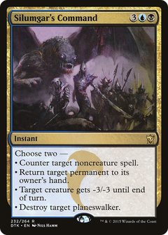 Silumgar's Command [Dragons of Tarkir]-1