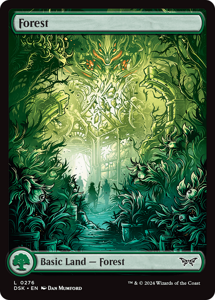 Forest (276) - Full Art [Duskmourn: House of Horror]-1