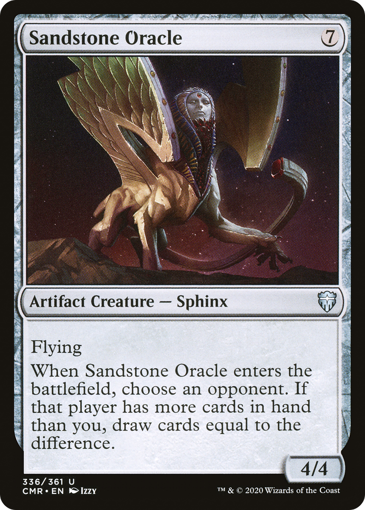 Sandstone Oracle [Commander Legends]-1