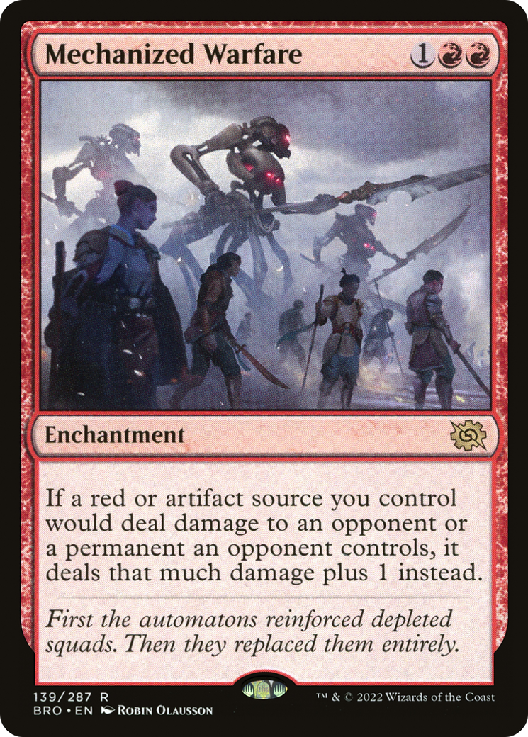 Mechanized Warfare [The Brothers' War]-1
