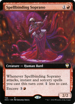 Spellbinding Soprano (Extended Art) [Streets of New Capenna Commander]-1