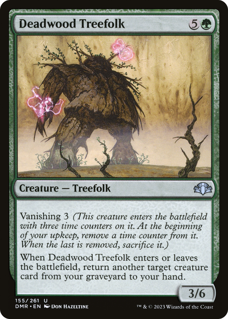 Deadwood Treefolk [Dominaria Remastered]-1