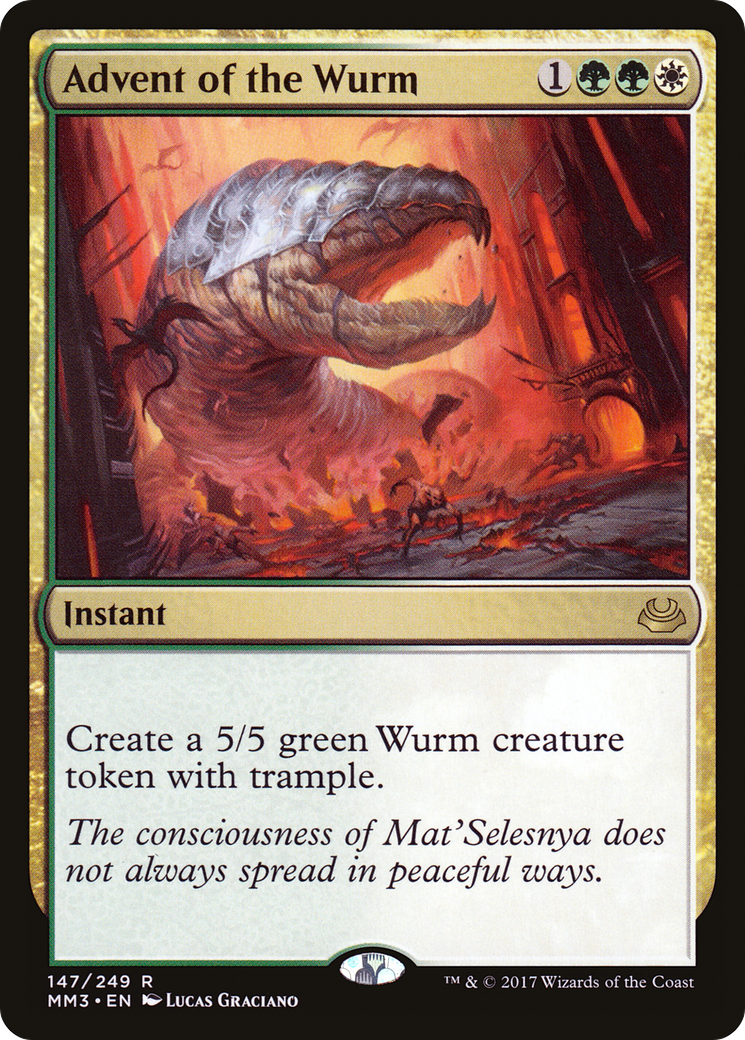Advent of the Wurm [Modern Masters 2017]-1