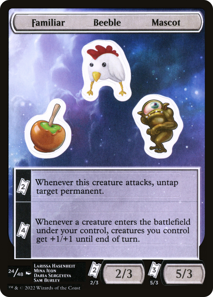 Familiar Beeble Mascot [Unfinity Stickers]-1