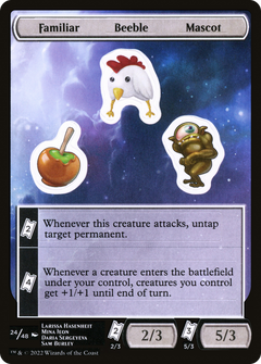 Familiar Beeble Mascot [Unfinity Stickers]-1