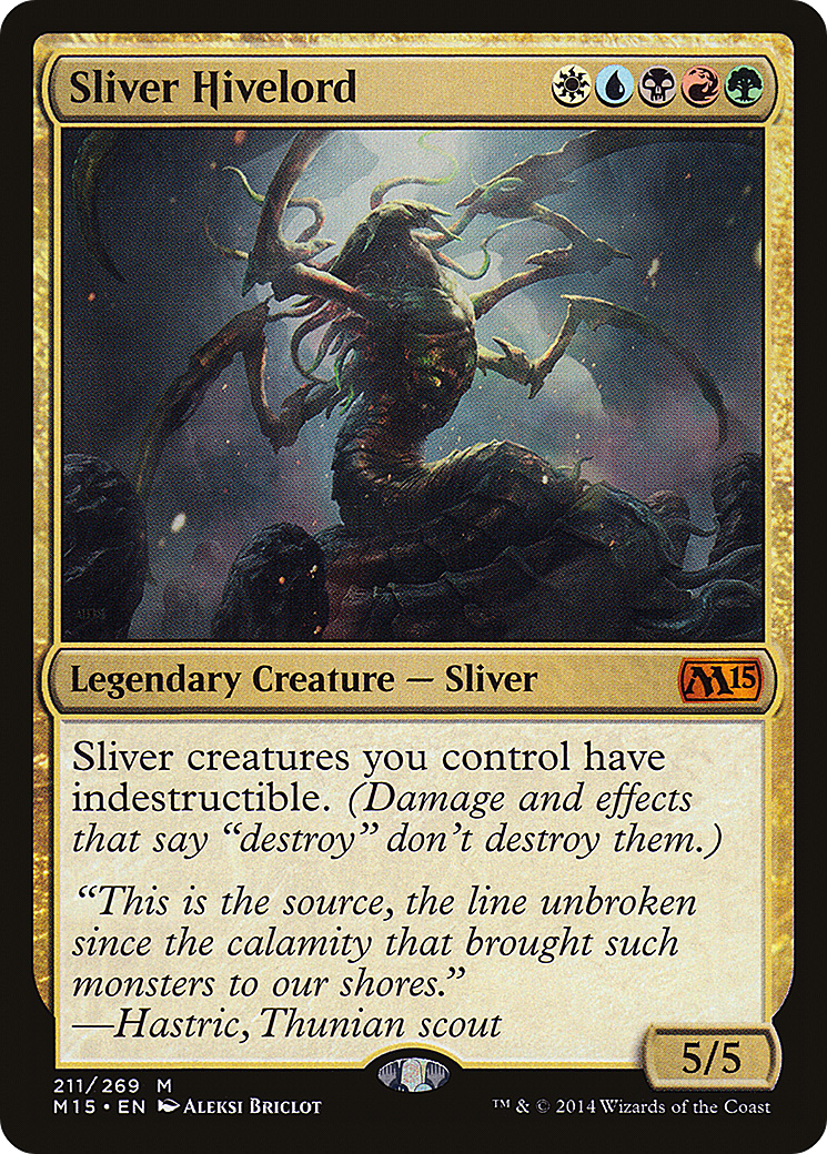 Sliver Hivelord [Magic 2015]-1