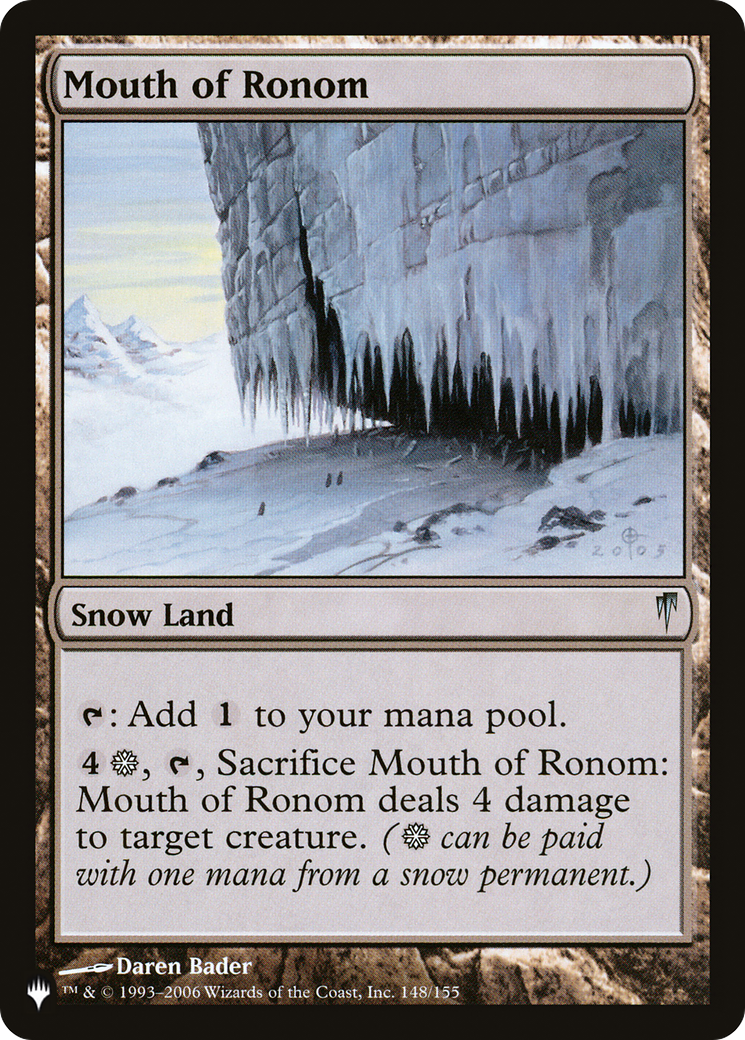 Mouth of Ronom [The List]-1