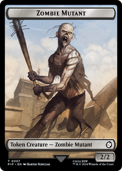 Zombie Mutant (TPIP-007) - Fallout Tokens-1