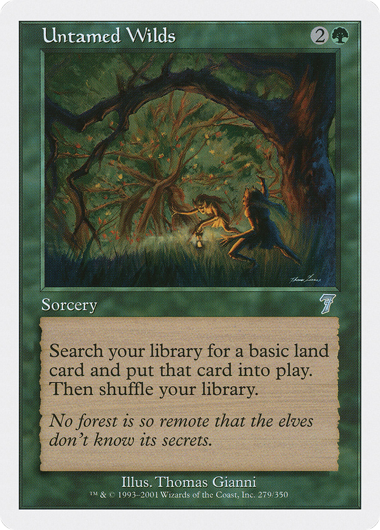 Untamed Wilds (7ED-279) - 7th Edition-1