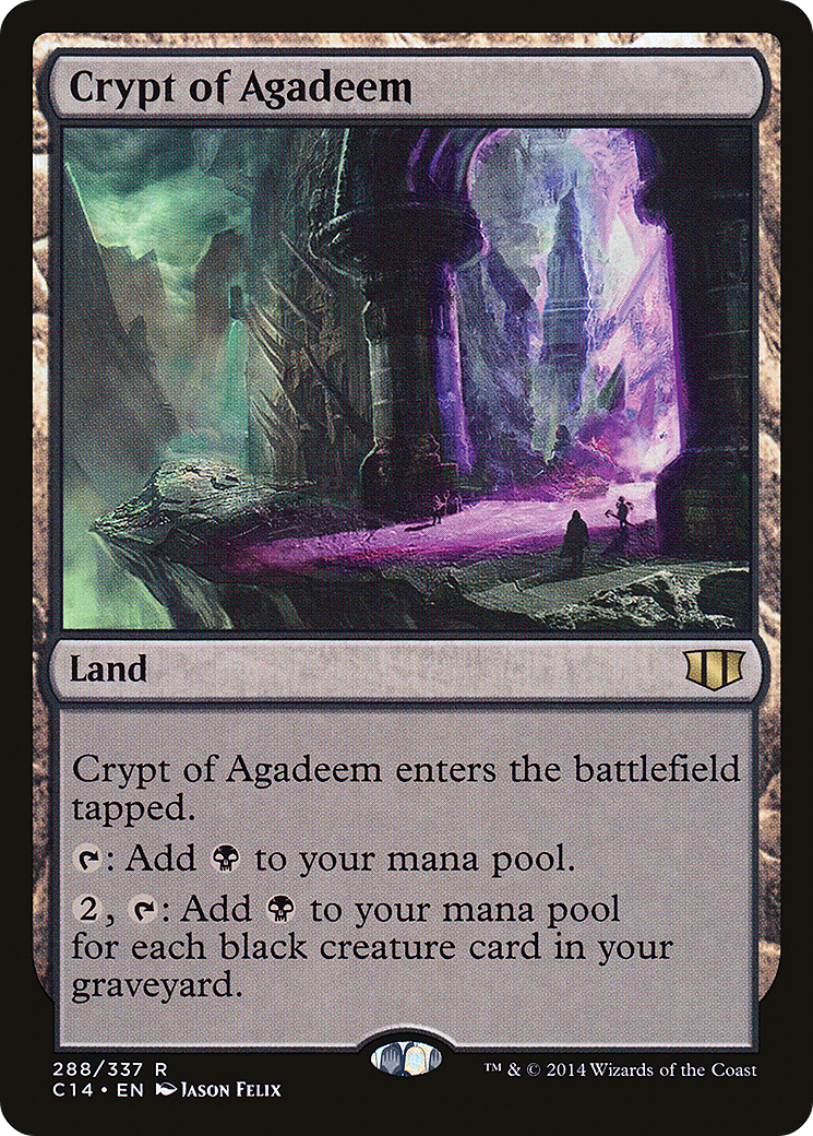 Crypt of Agadeem [Commander 2014]-1