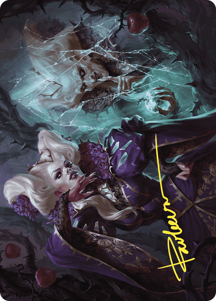 Conceited Witch // Conceited Witch (AWOE-011) - Wilds of Eldraine Art Series (Borderless) Foil-1