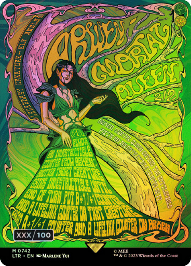 Arwen, Mortal Queen (Borderless Poster) (Serialized) [The Lord of the Rings: Tales of Middle-Earth]-1