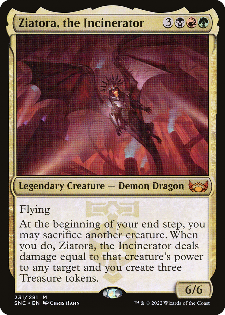 Ziatora, the Incinerator (SNC-231) - Streets of New Capenna-1