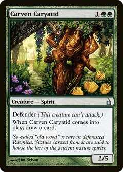 Carven Caryatid [Ravnica: City of Guilds]-1