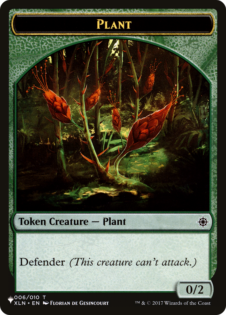 Food // Plant Double-Sided Token [The List]-2