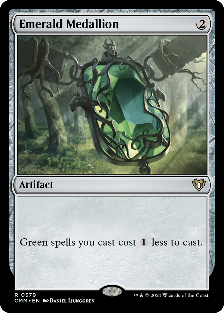 Emerald Medallion [Commander Masters]-1