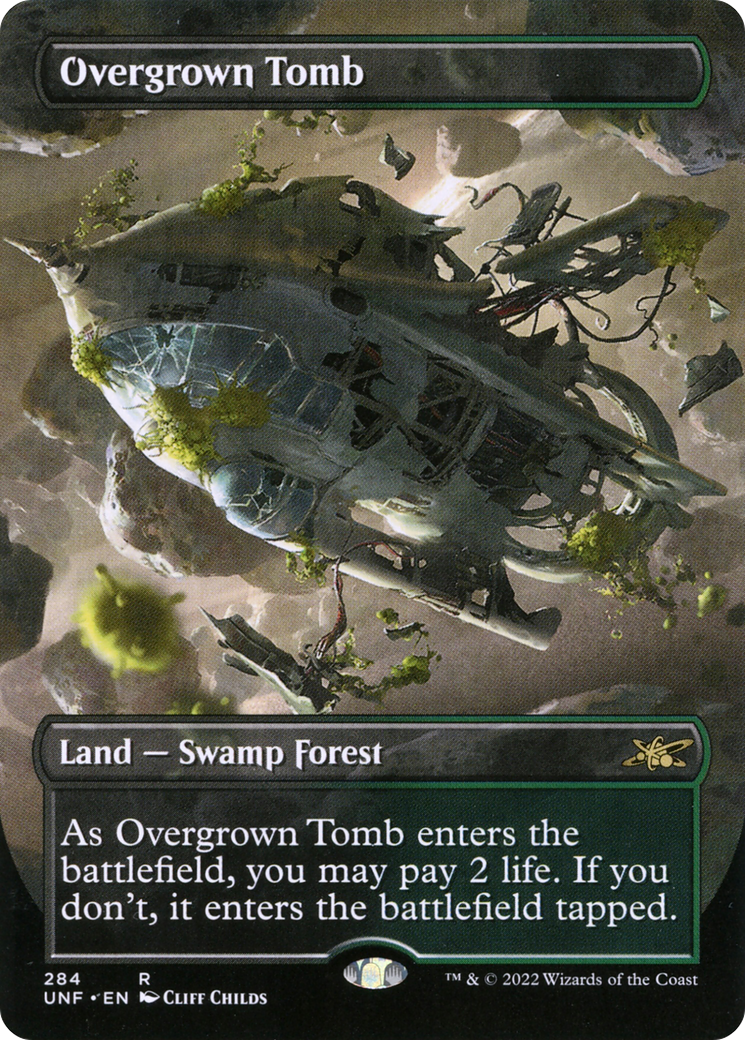 Overgrown Tomb (Borderless) [Unfinity]-1