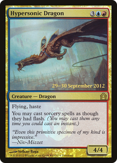 Hypersonic Dragon [Return to Ravnica Prerelease Promos]-1