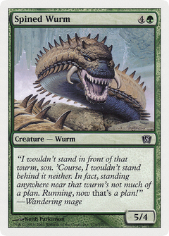 Spined Wurm [Eighth Edition]-1