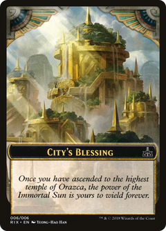 City's Blessing [Rivals of Ixalan Tokens]-1