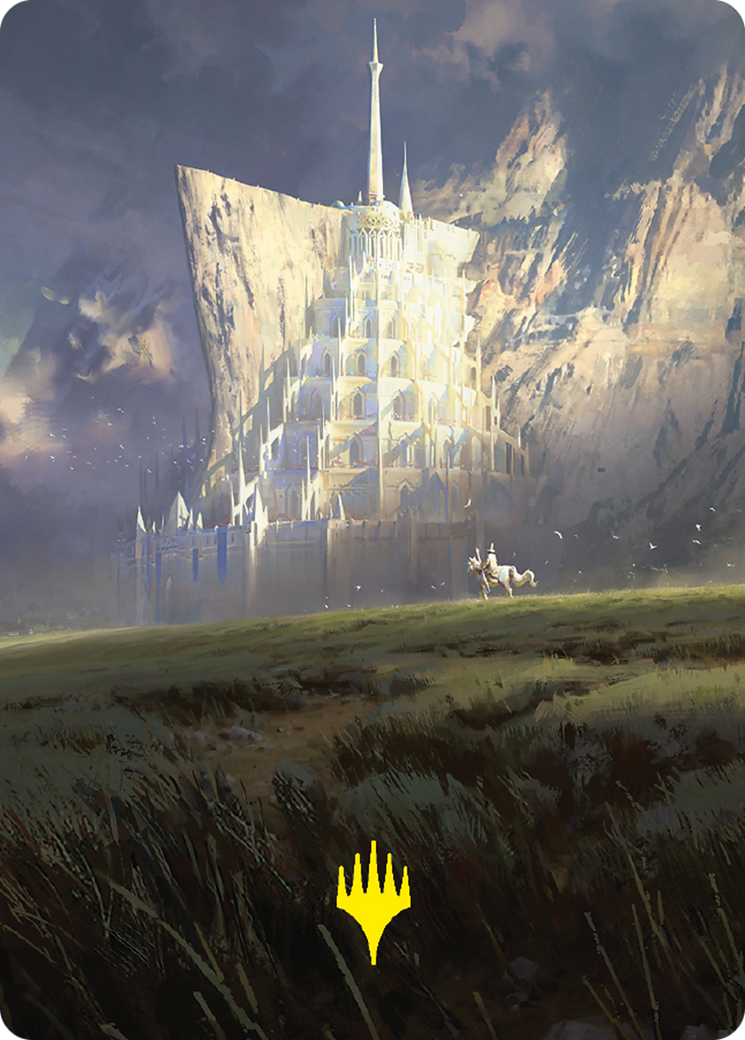 Minas Tirith // Minas Tirith (ALTR-055) - Tales of Middle-earth Art Series (Borderless)-3