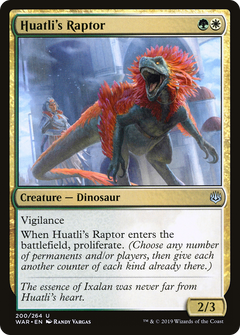 Huatli's Raptor [War of the Spark]-1