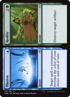 Illusion // Reality [Dominaria Remastered]-1