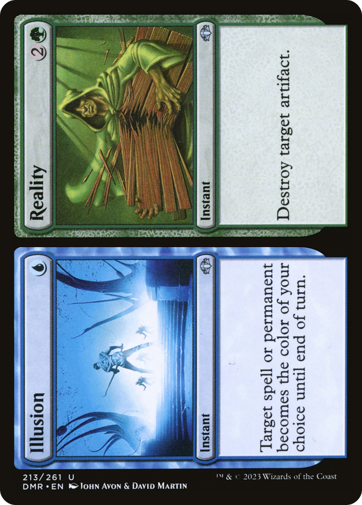 Illusion // Reality [Dominaria Remastered]-1