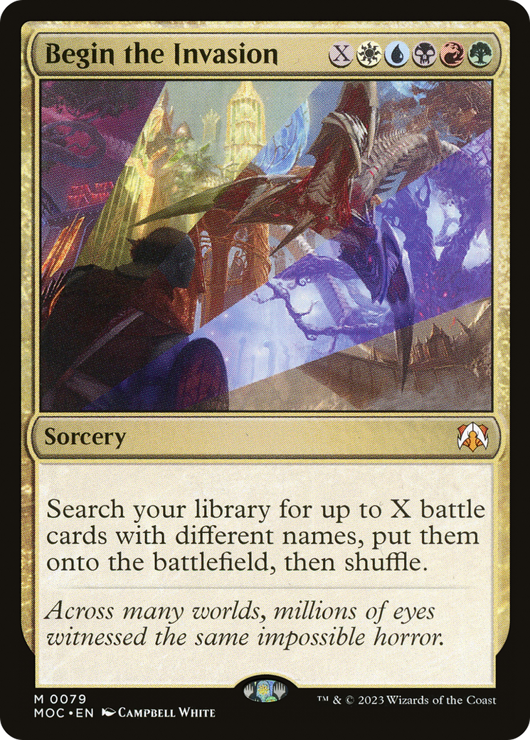 Begin the Invasion [March of the Machine Commander]-1