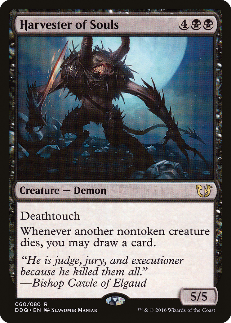Harvester of Souls [Duel Decks: Blessed vs. Cursed]-1