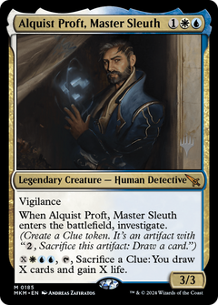 Alquist Proft, Master Sleuth (Promo Pack) [Murders at Karlov Manor Promos]-1