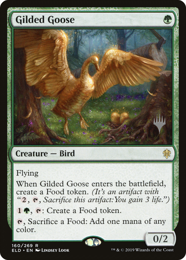 Gilded Goose (Promo Pack) [Throne of Eldraine Promos]-1